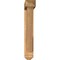 Ekena Millwork Traditional Arts and Crafts Smooth Bracket w/ Offset Brace, Western Red Cedar, 5 1/2"W x 34"D x 34"H BKT0604X34X34TRA03SWR - alternate 4
